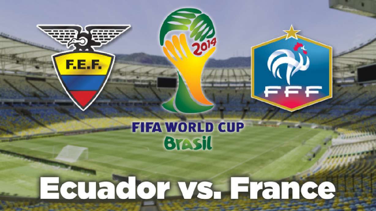 World Cup Game Center: Ecuador vs. France