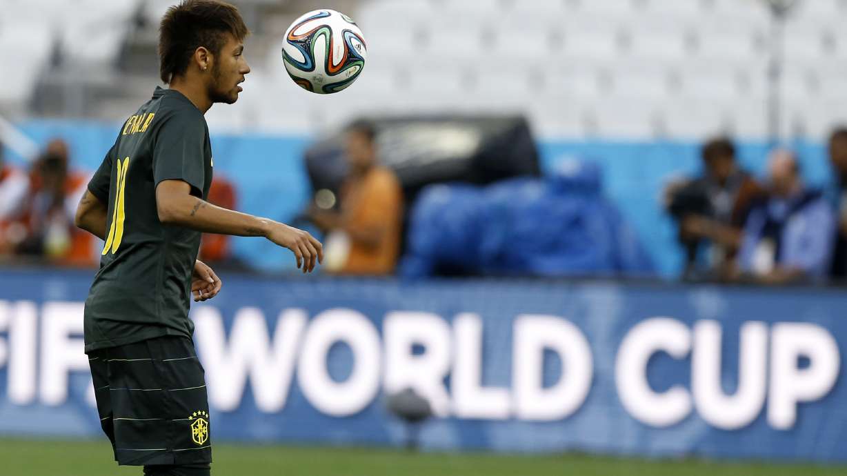 Neymar anxious ahead of Brazil's World Cup opener