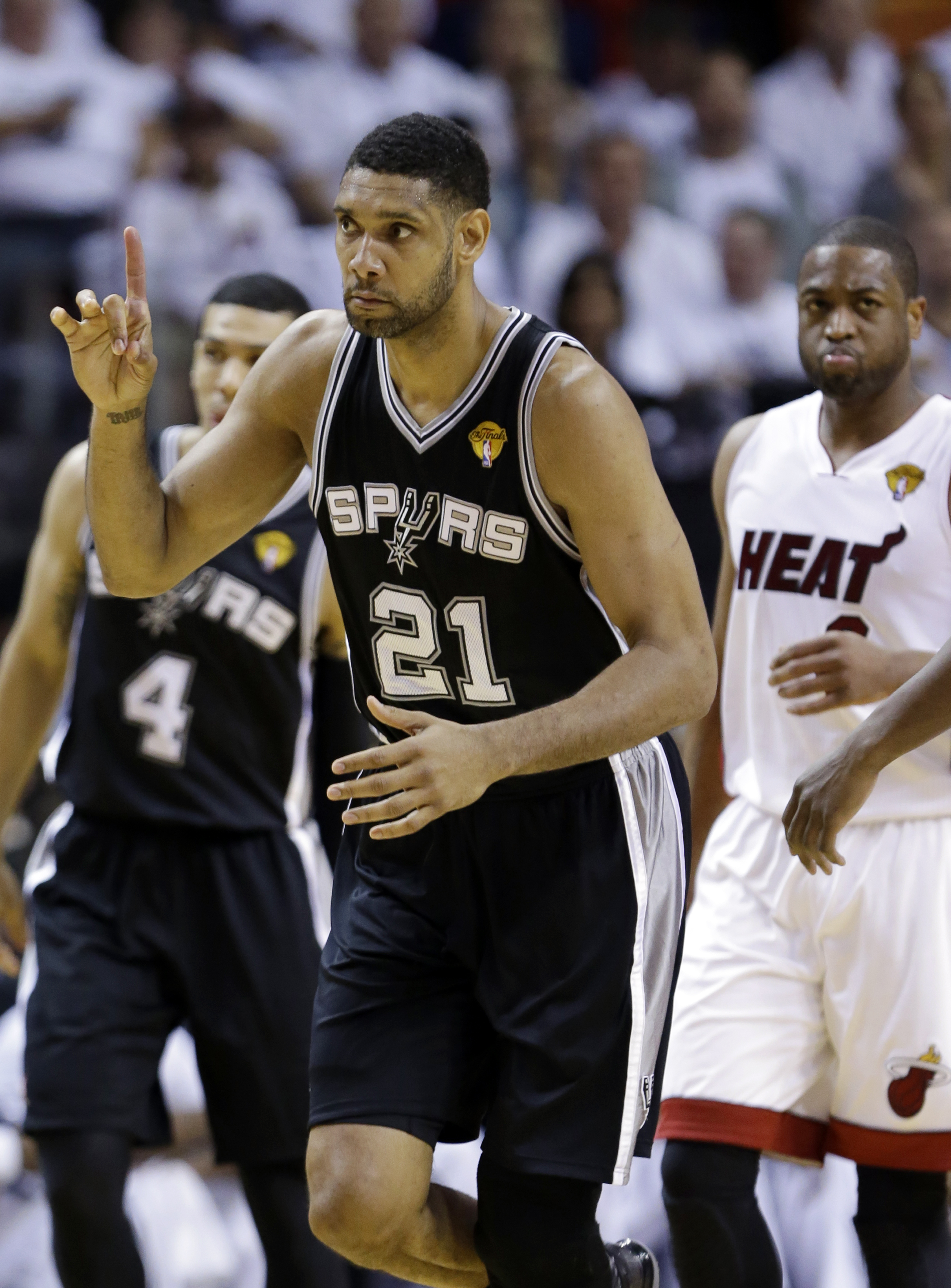 Duncan says he's enjoying what the journey means