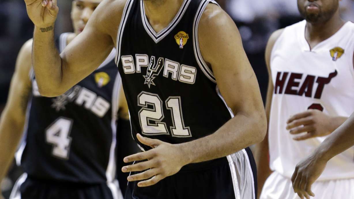 Duncan says he's enjoying what the journey means