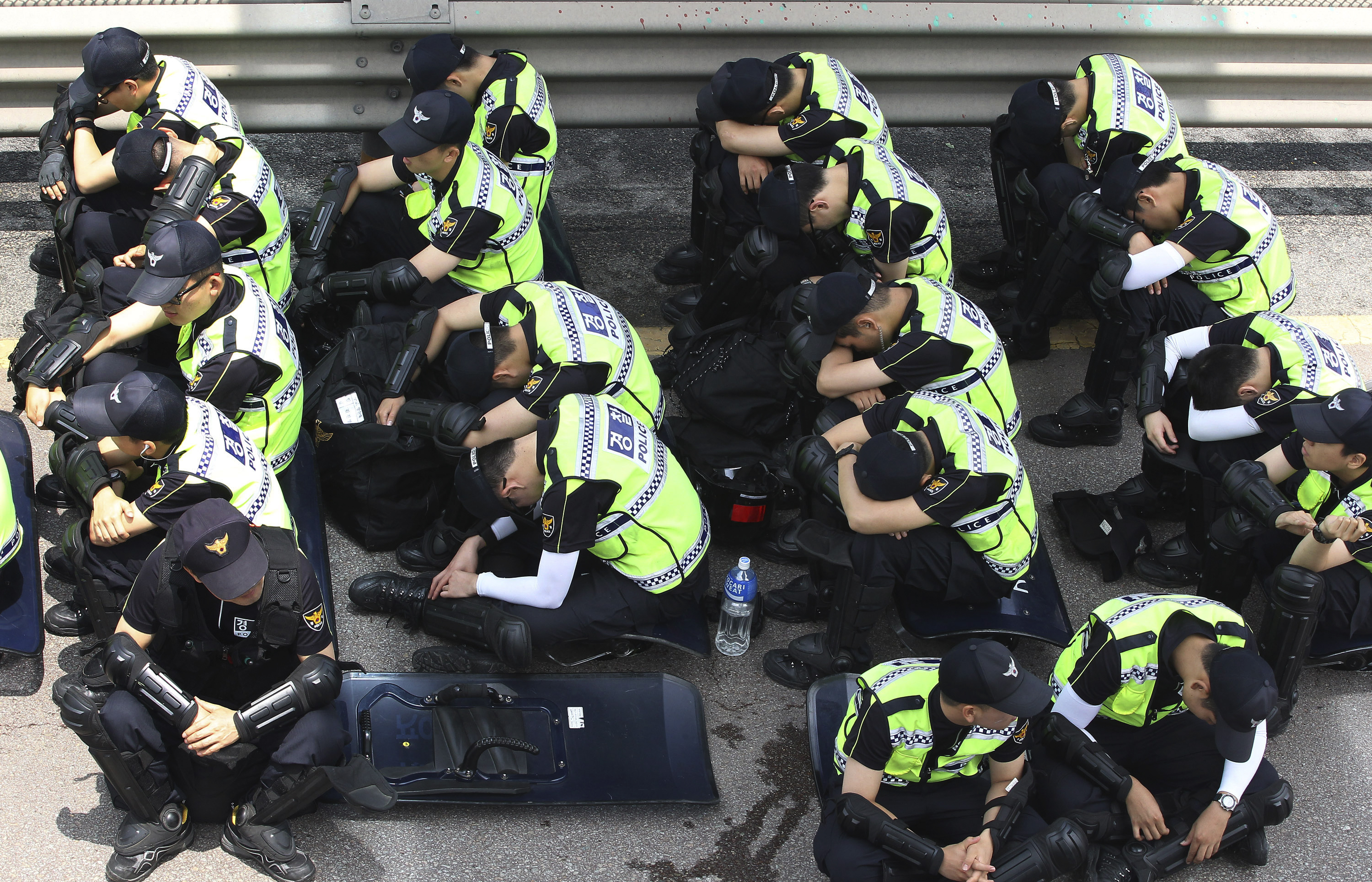 Why so many police used in raid of Korean church?