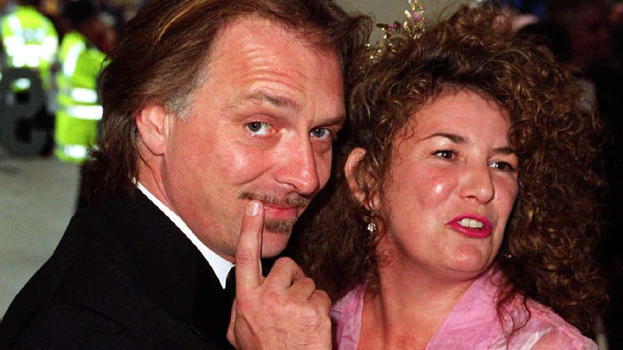 Wife says Rik Mayall suffered 'cardiac event'