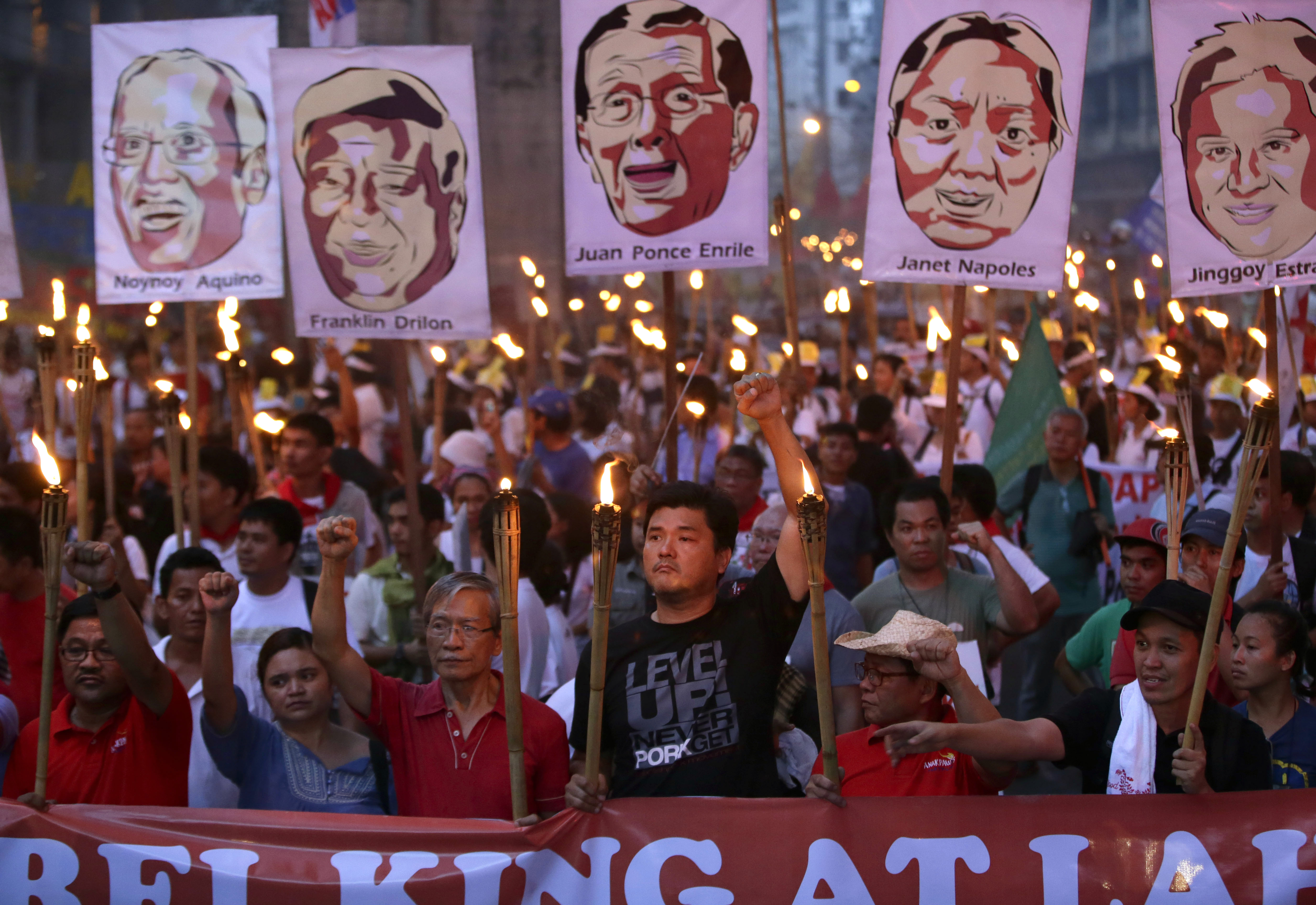 Philippine president urged to prosecute allies