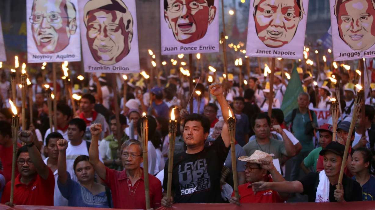 Philippine president urged to prosecute allies