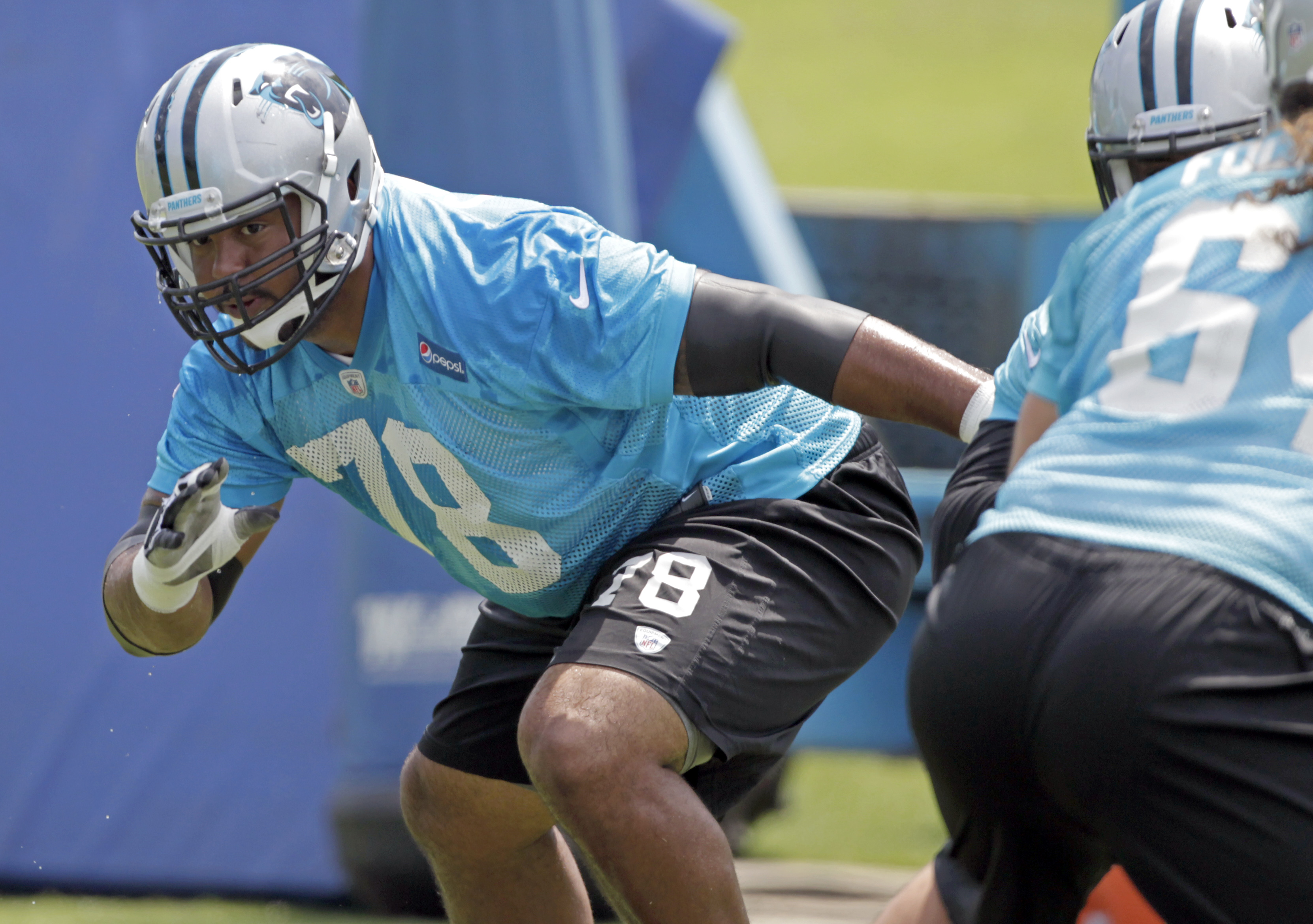 Panthers unsure who'll protect Newton's blindside