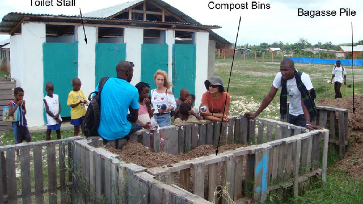 Utah man holds 'zero waste' event using his own composting toilets