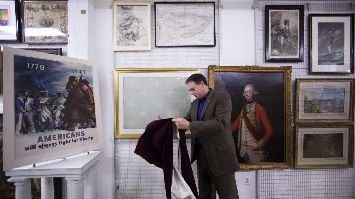 Washington's flag awaits museum's 2016 opening