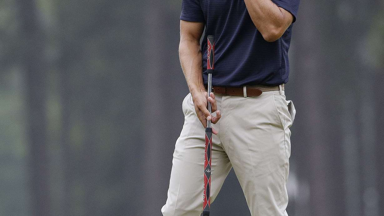 A Father's Day surprise for Kisner's dad at Open