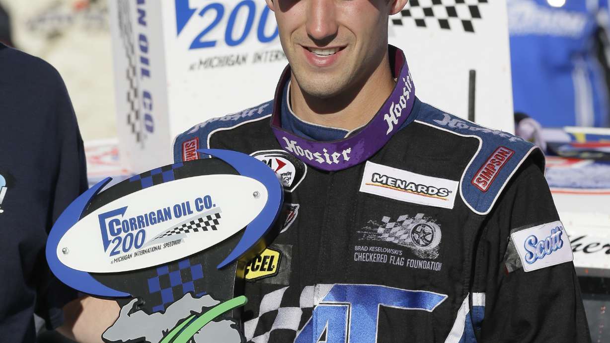 Austin Theriault wins ARCA debut