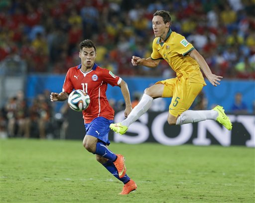 Mundial Brasil 2014 - 13 Junio , Chile v Australia