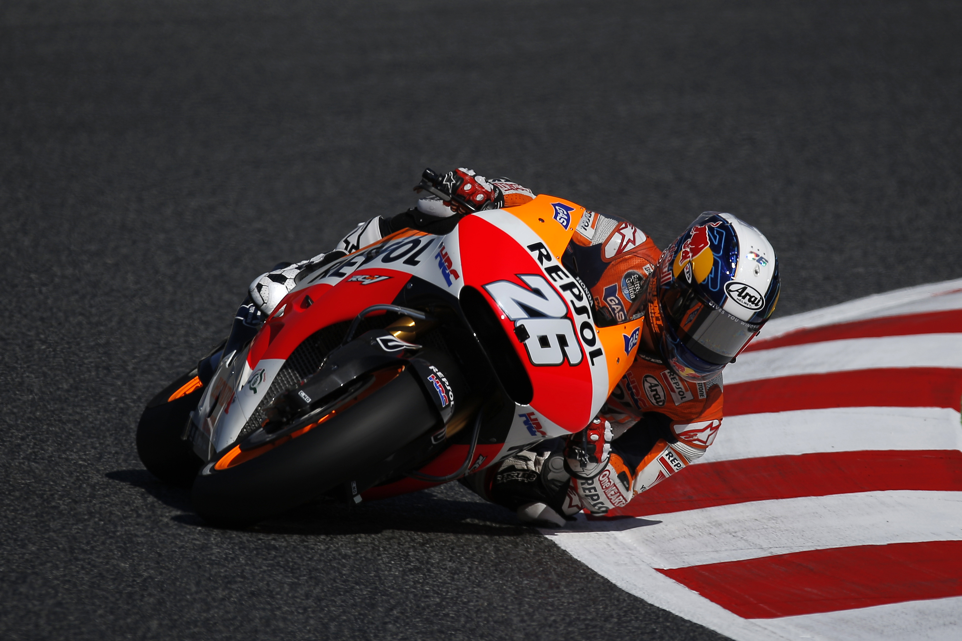 Pedrosa gets pole, Marquez crashes at Catalonia GP