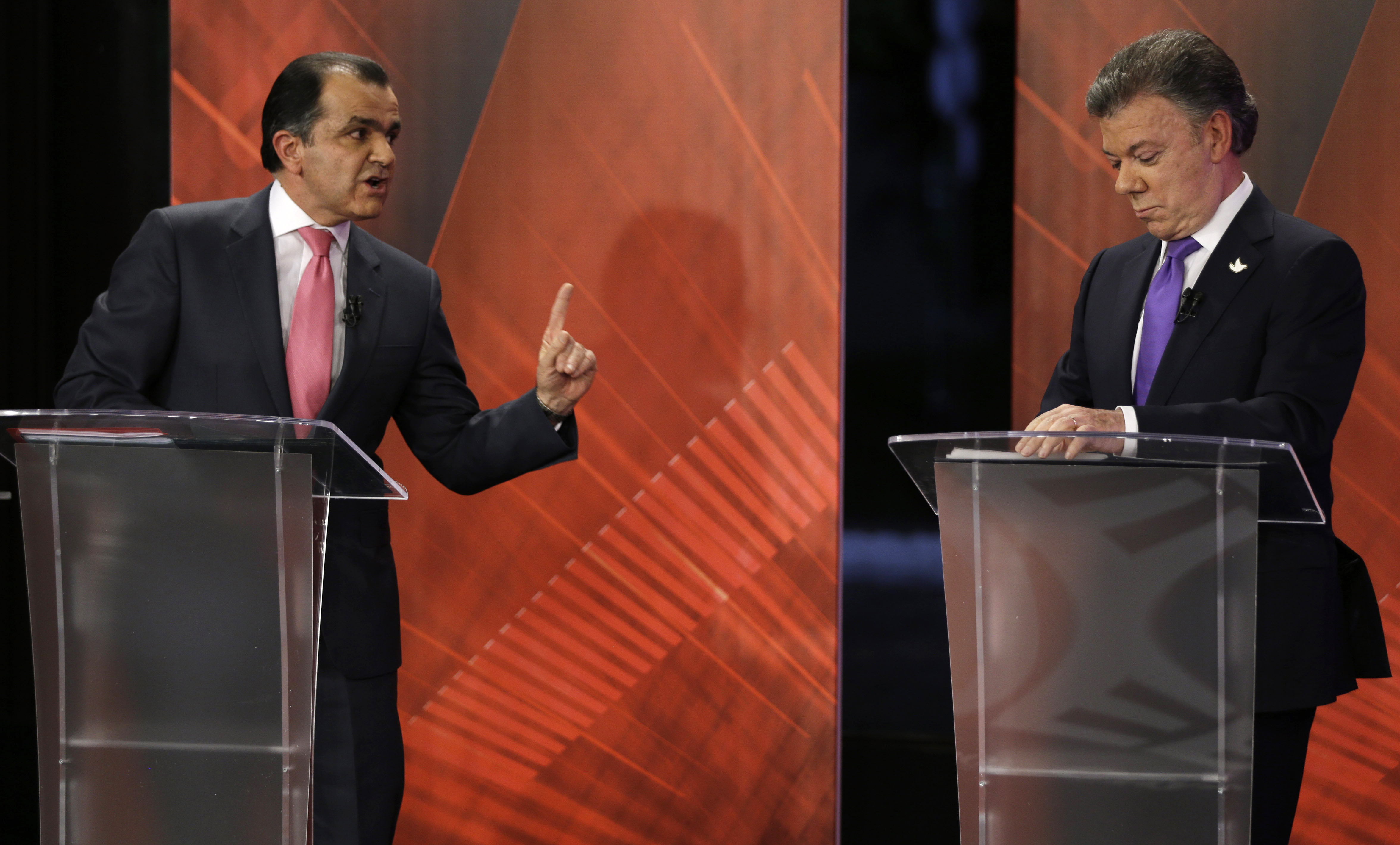 Santos re-elected Colombia president in peace vote