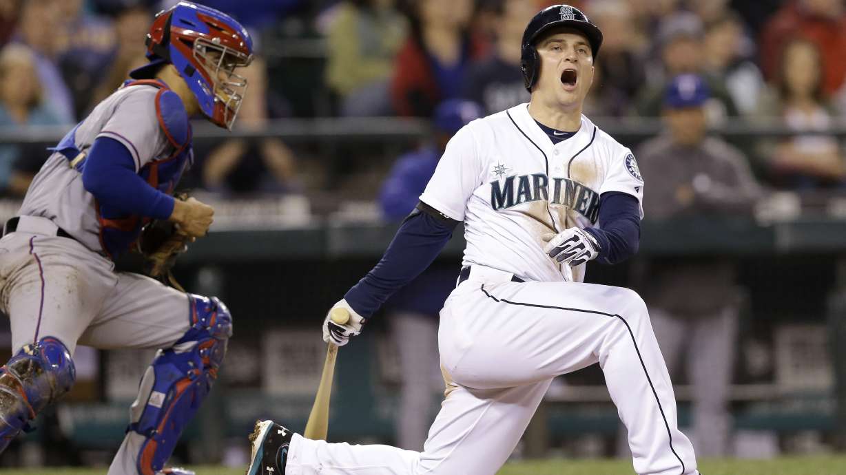 Mariners lose 5th straight, 4-3 to Rangers