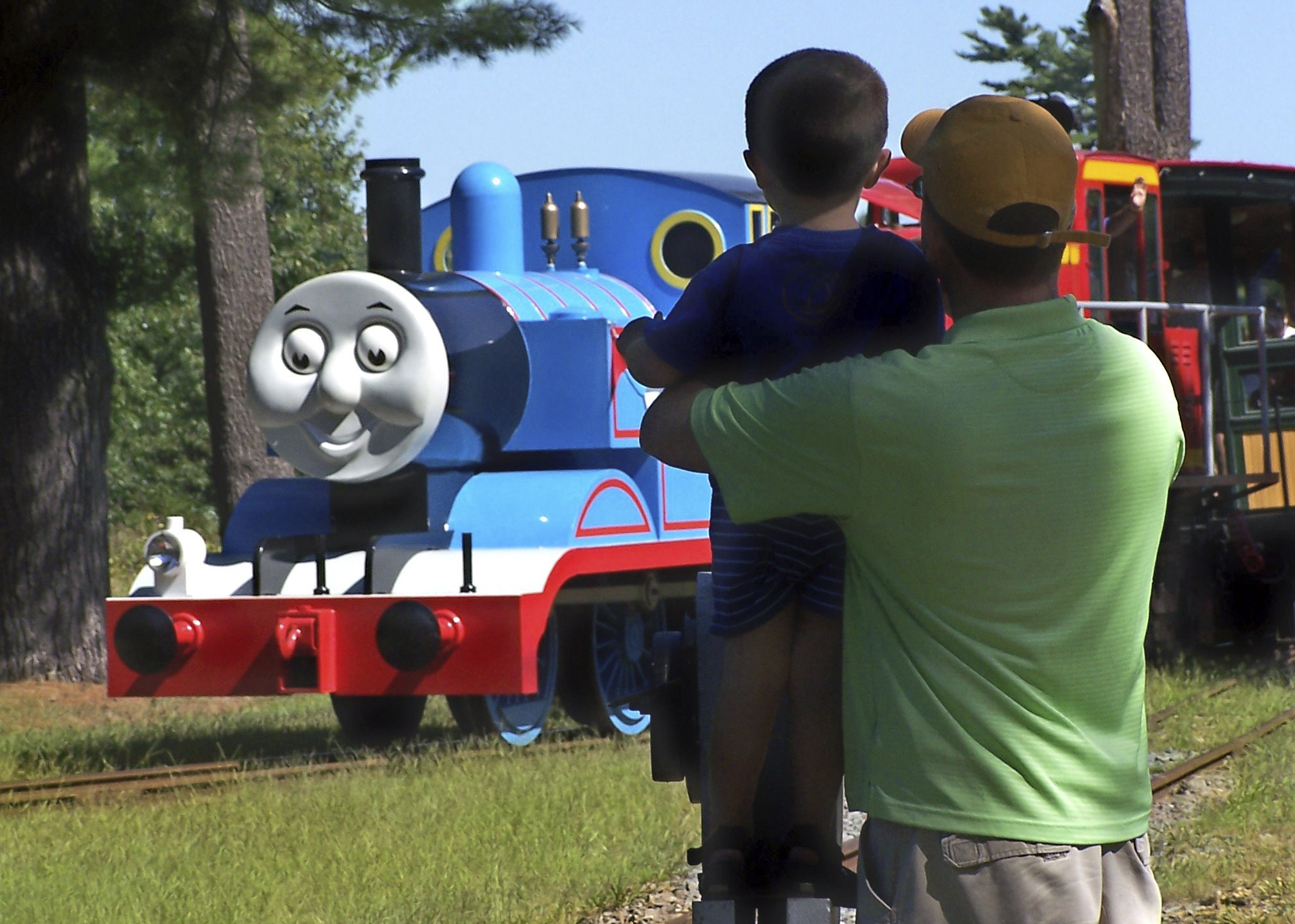 Thomas the Tank Engine chugs its way to Edaville