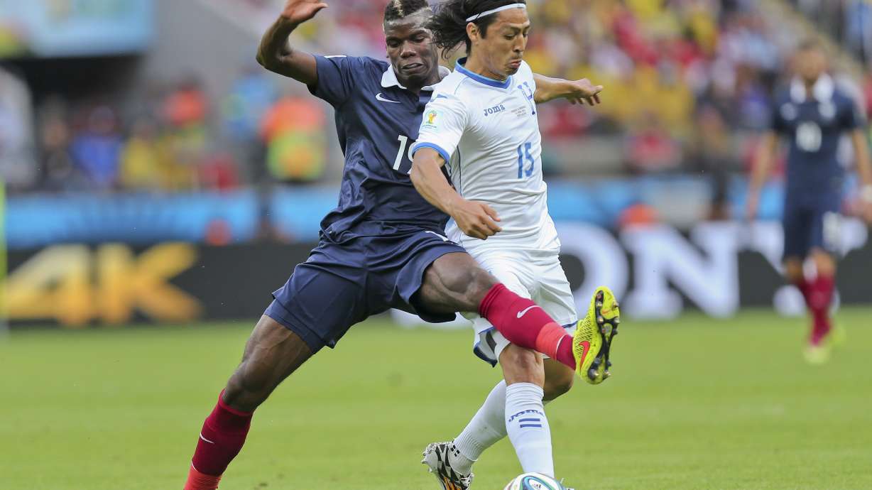France beats Honduras 3-0 at World Cup