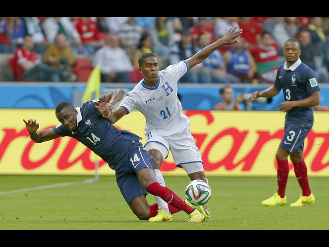 Mundial Brasil 2104 - 15 de Junio, Honduras vs Francia 