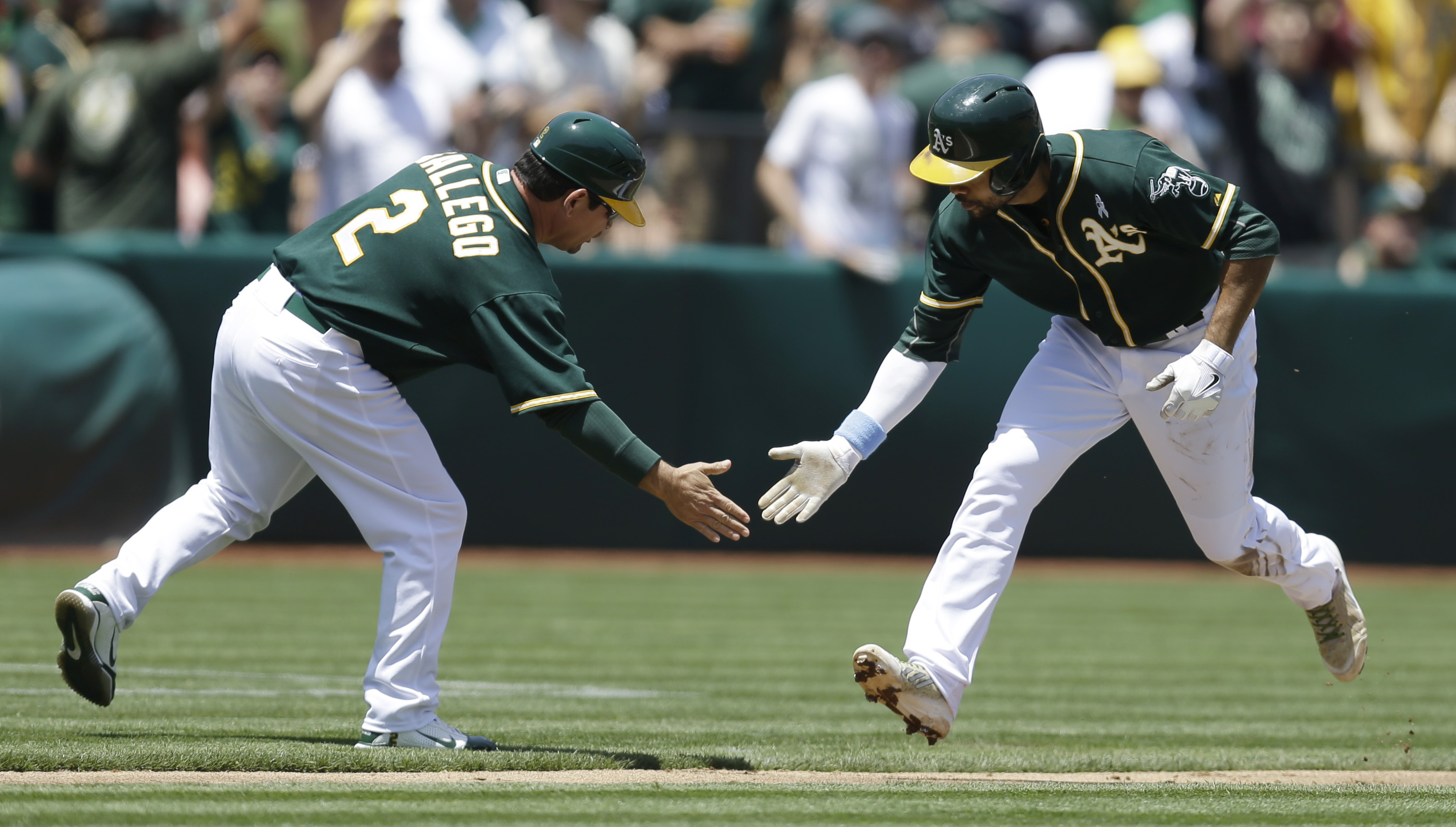 Norris, Crisp power A's past Yankees