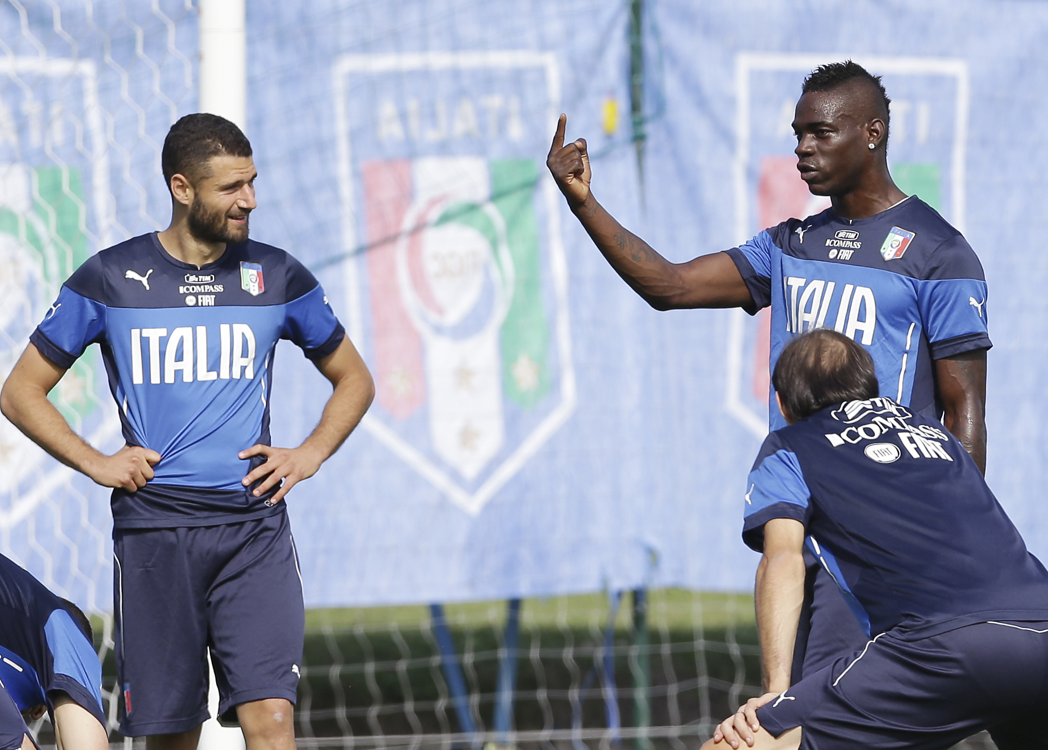 Balotelli making the most of his first World Cup
