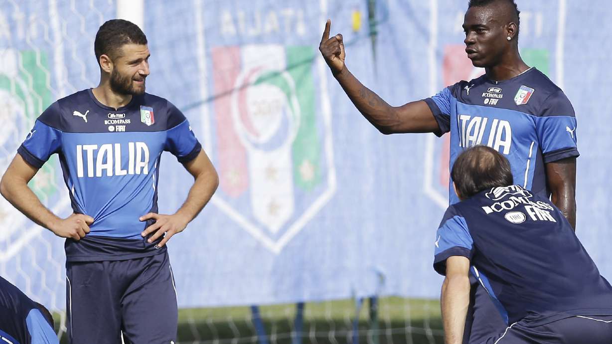 Balotelli making the most of his first World Cup