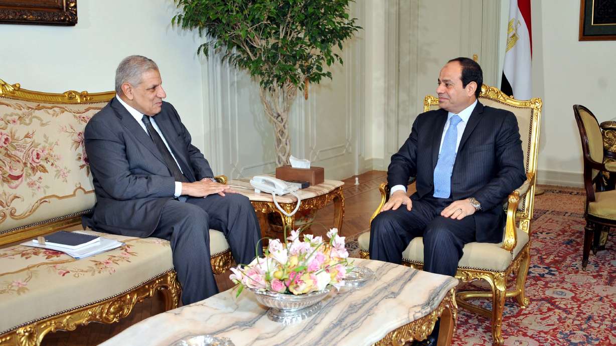 Egypt's president swears in new government