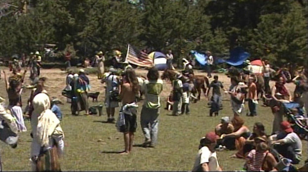 Thousands pray for peace at Rainbow Family fest