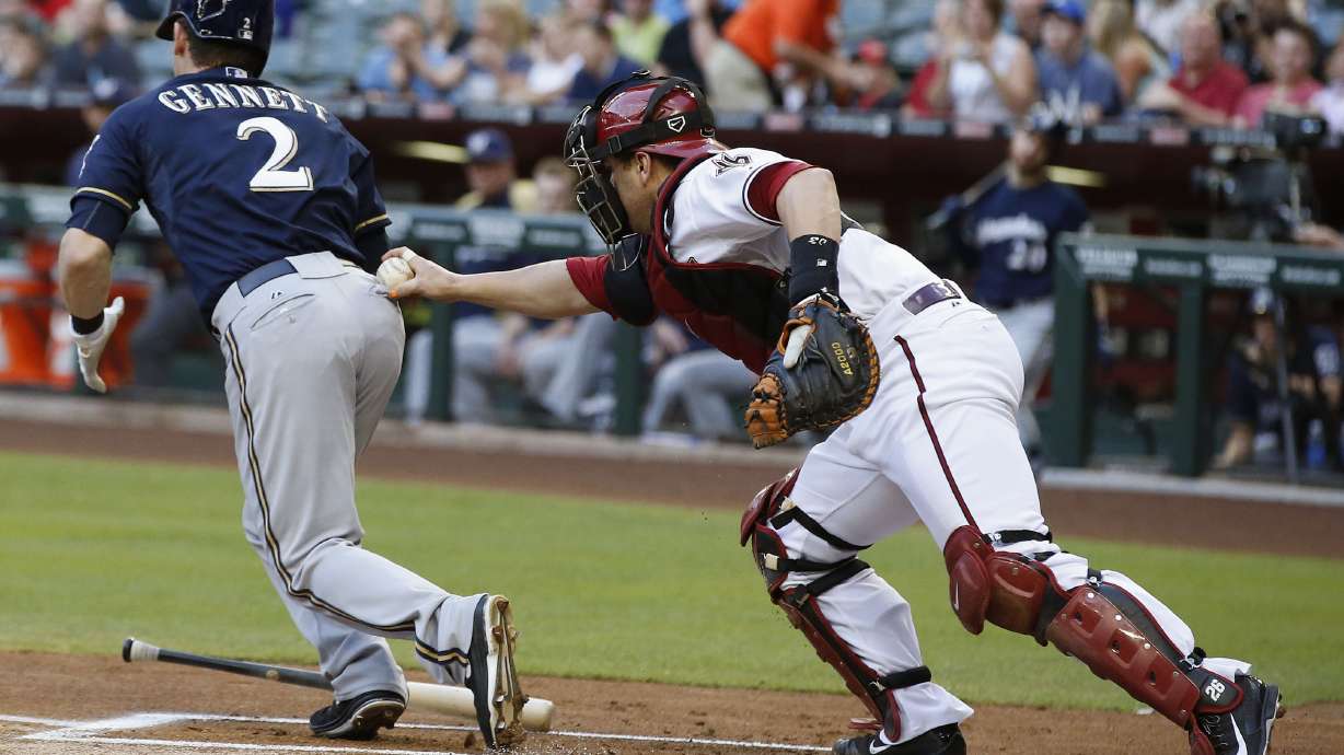 D-backs lose 9-3 to Brewers