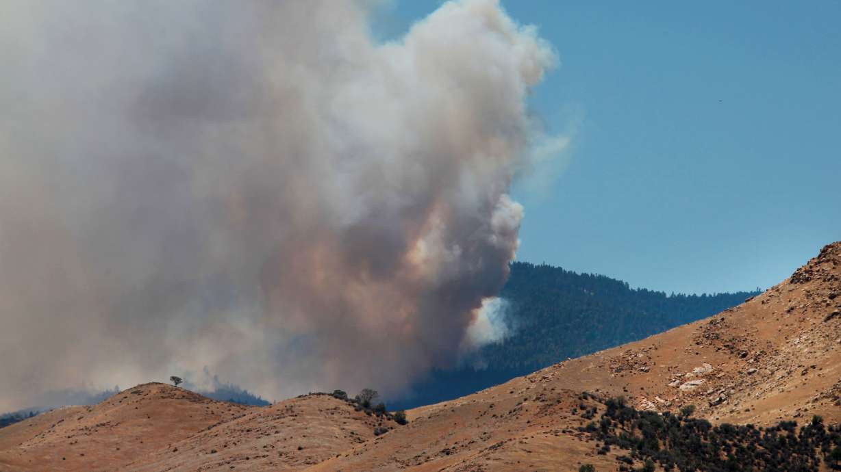 Navajo Nation wildfire threatens homes, livestock