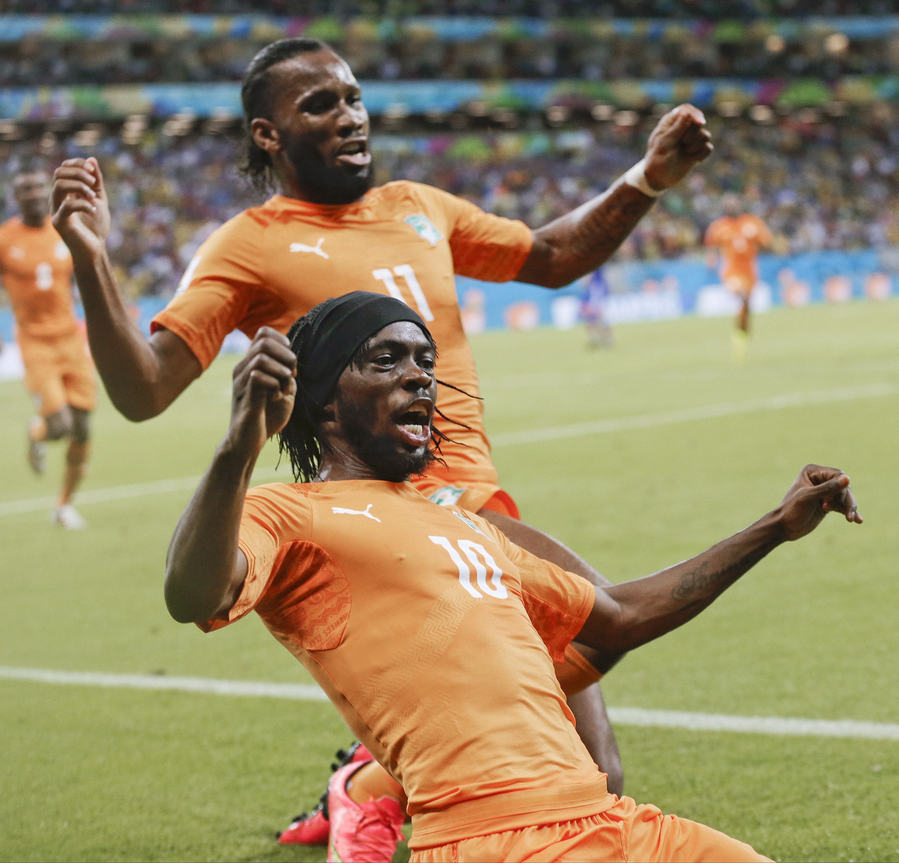 Knockout stage in sight for Ivory Coast, Colombia