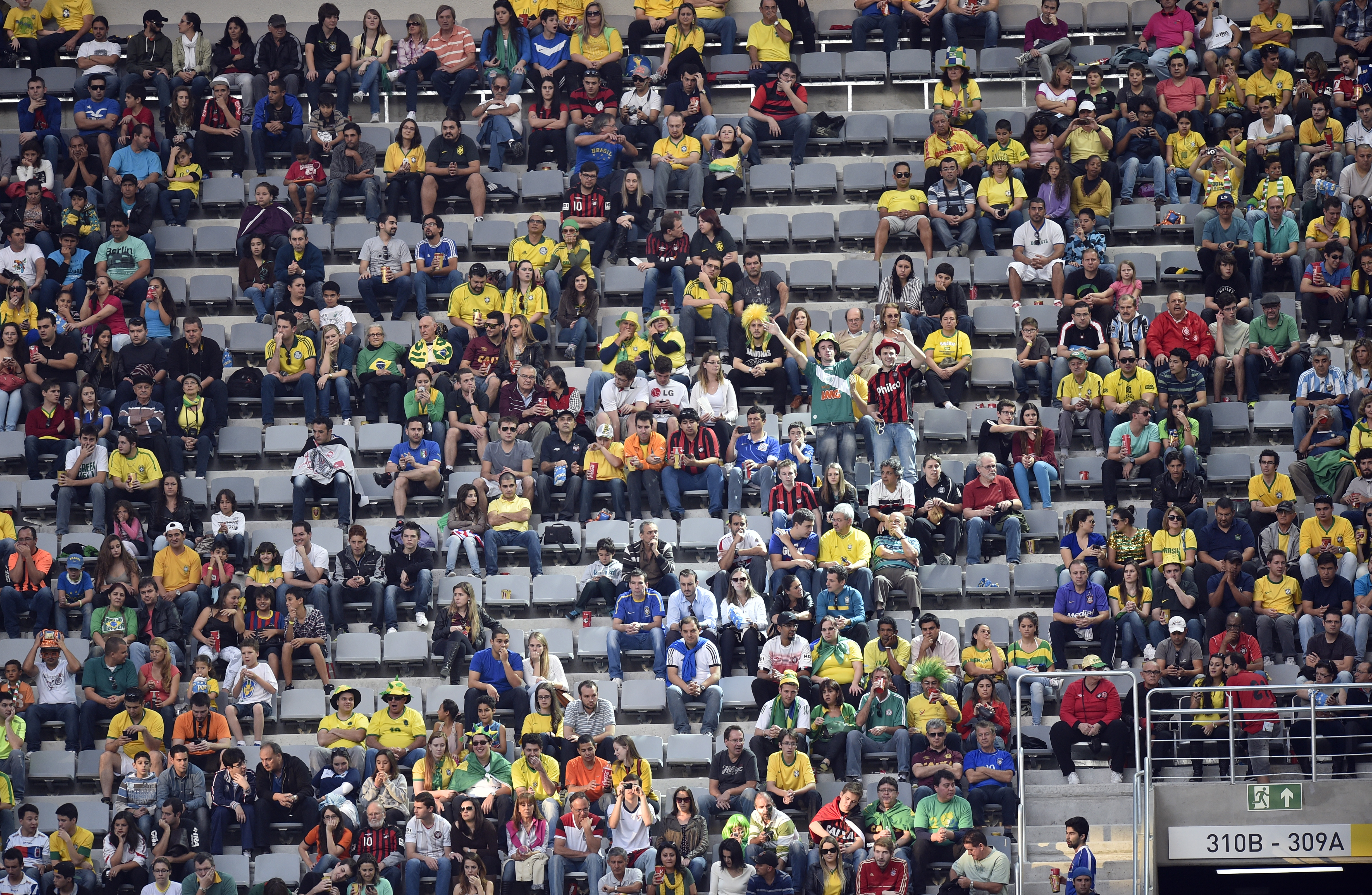FIFA: No-show fans reason for empty seats