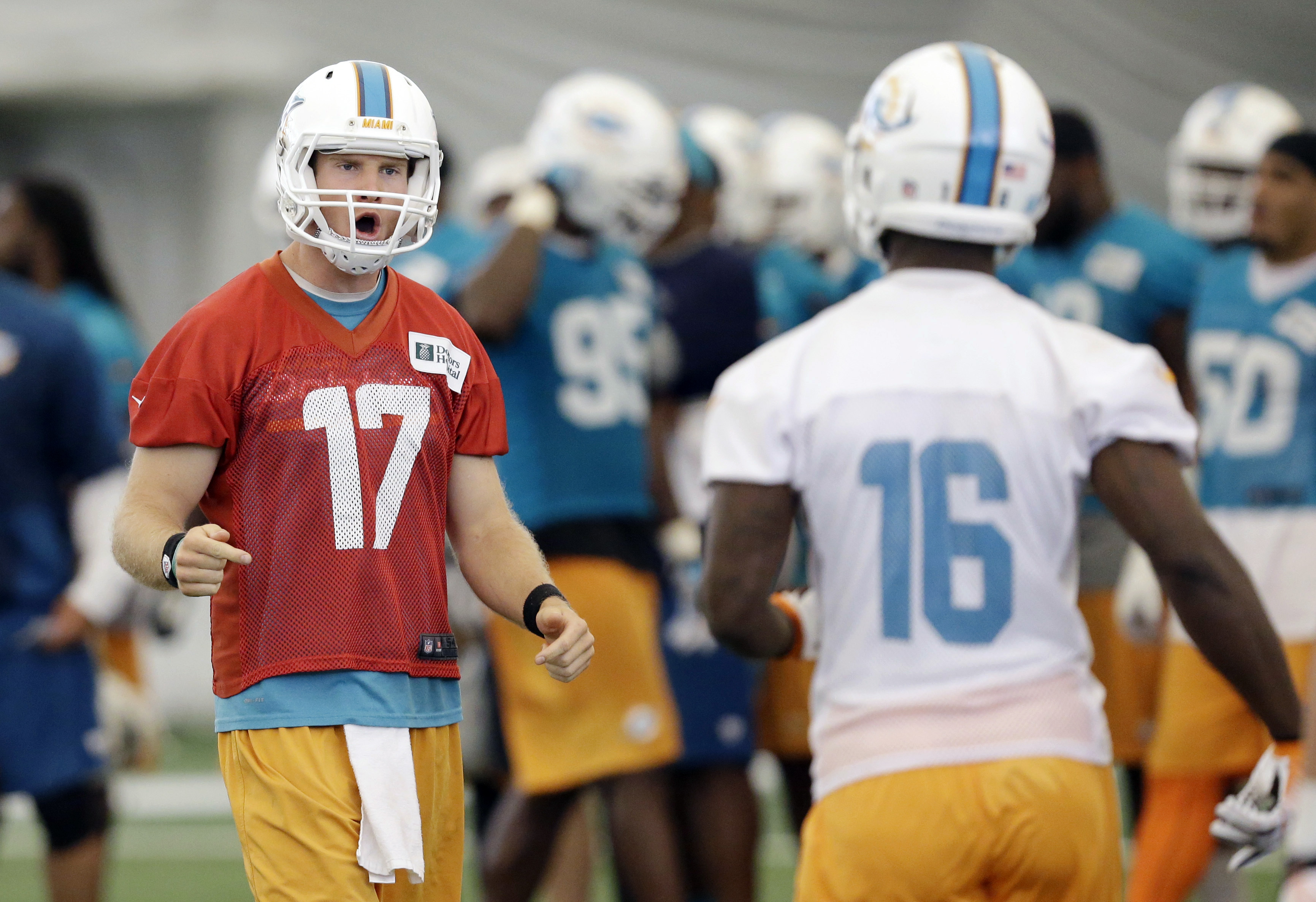 Tannehill and Dolphins are learning new offense