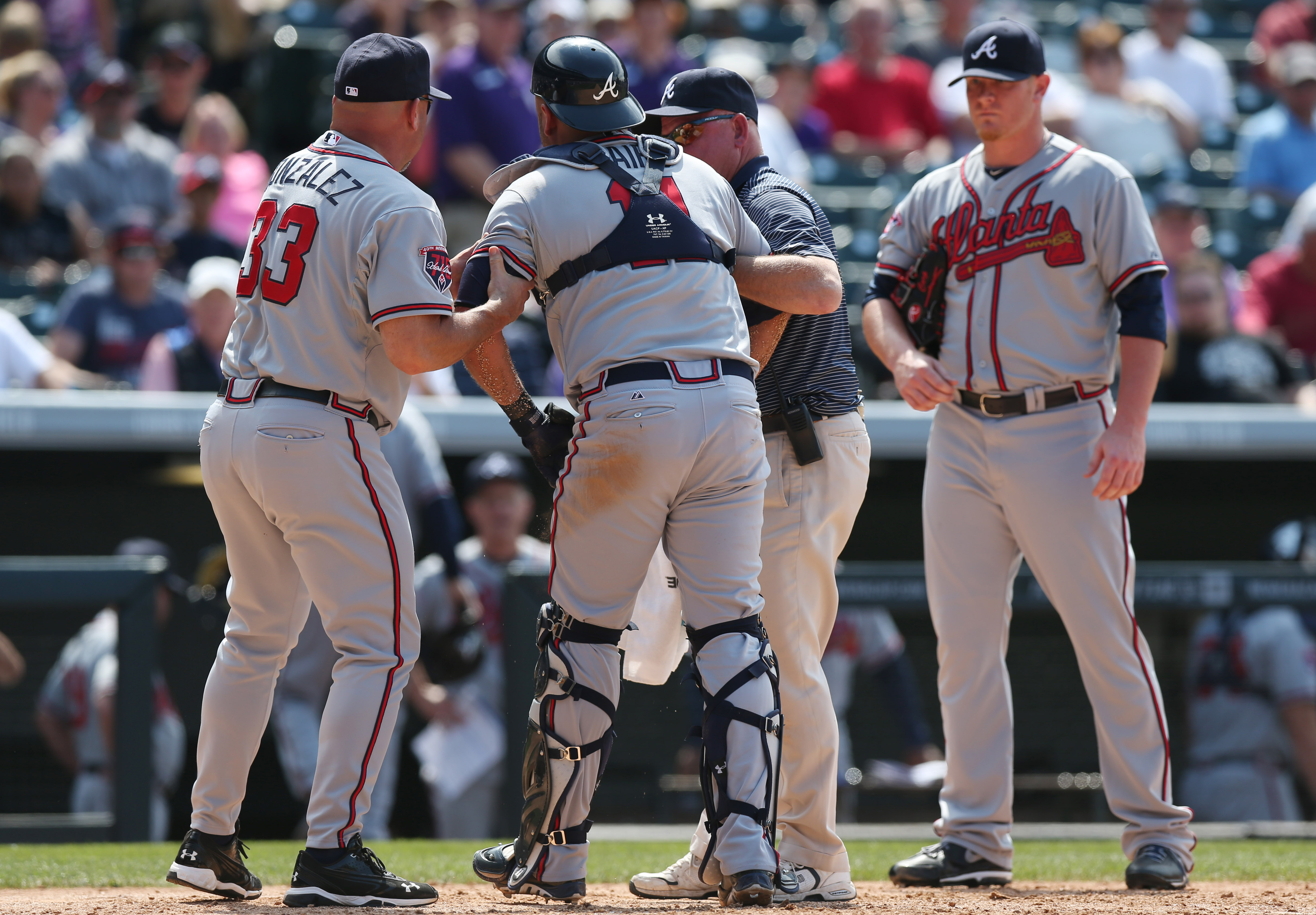 Braves place Carpenter on disabled list