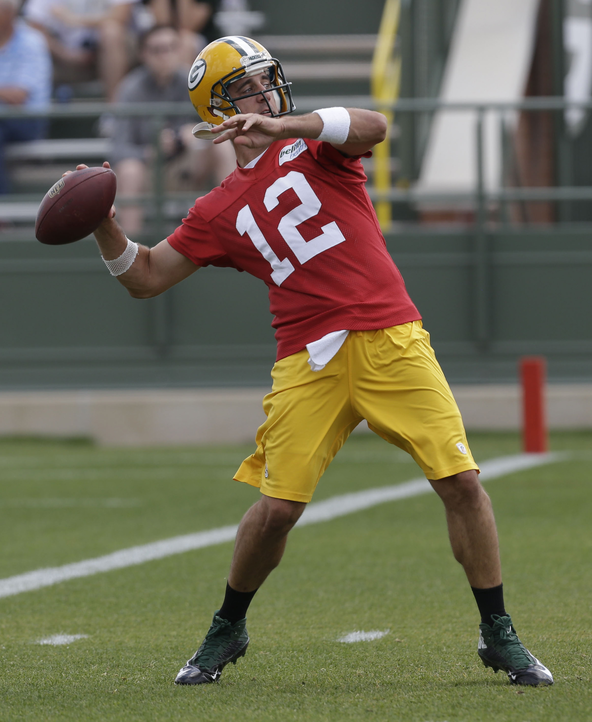 Rodgers as competitive as ever a decade with GB