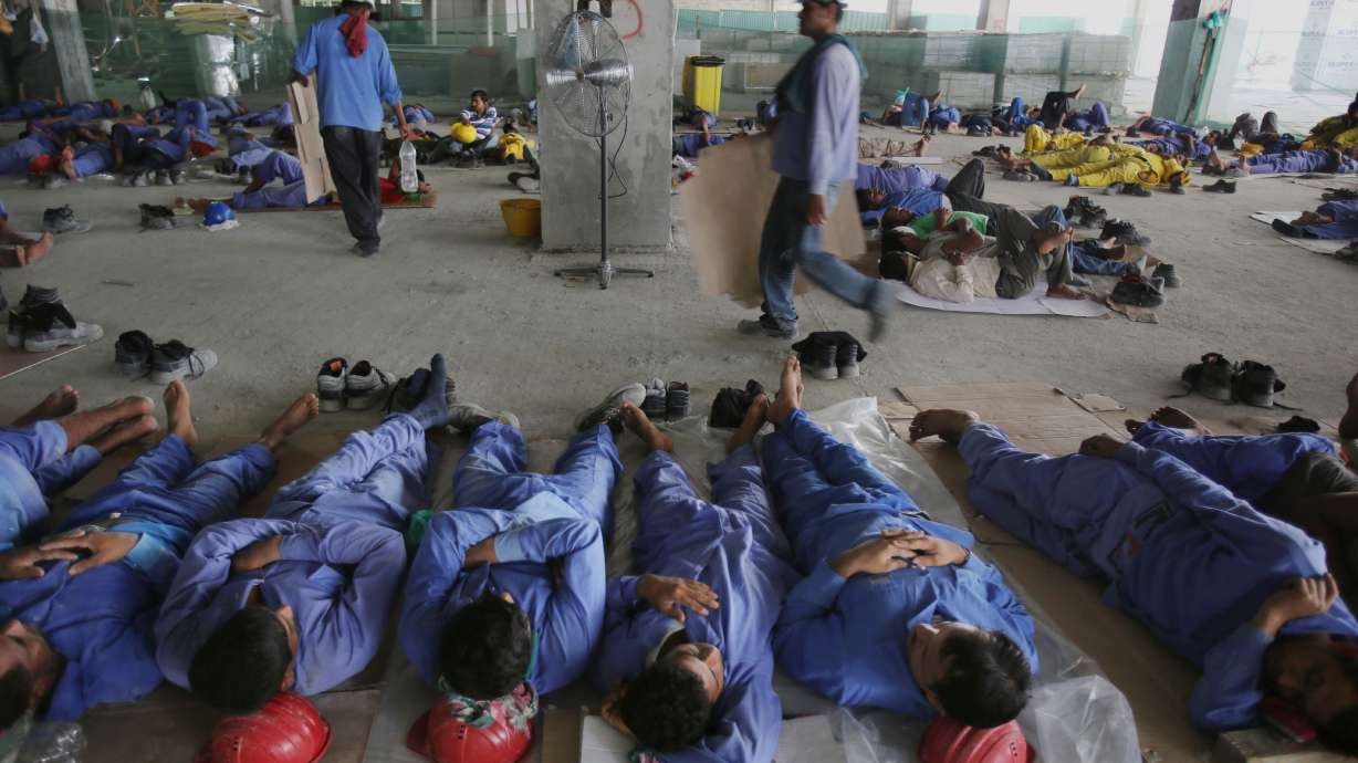 Midday work ban puts focus on Gulf labor rights