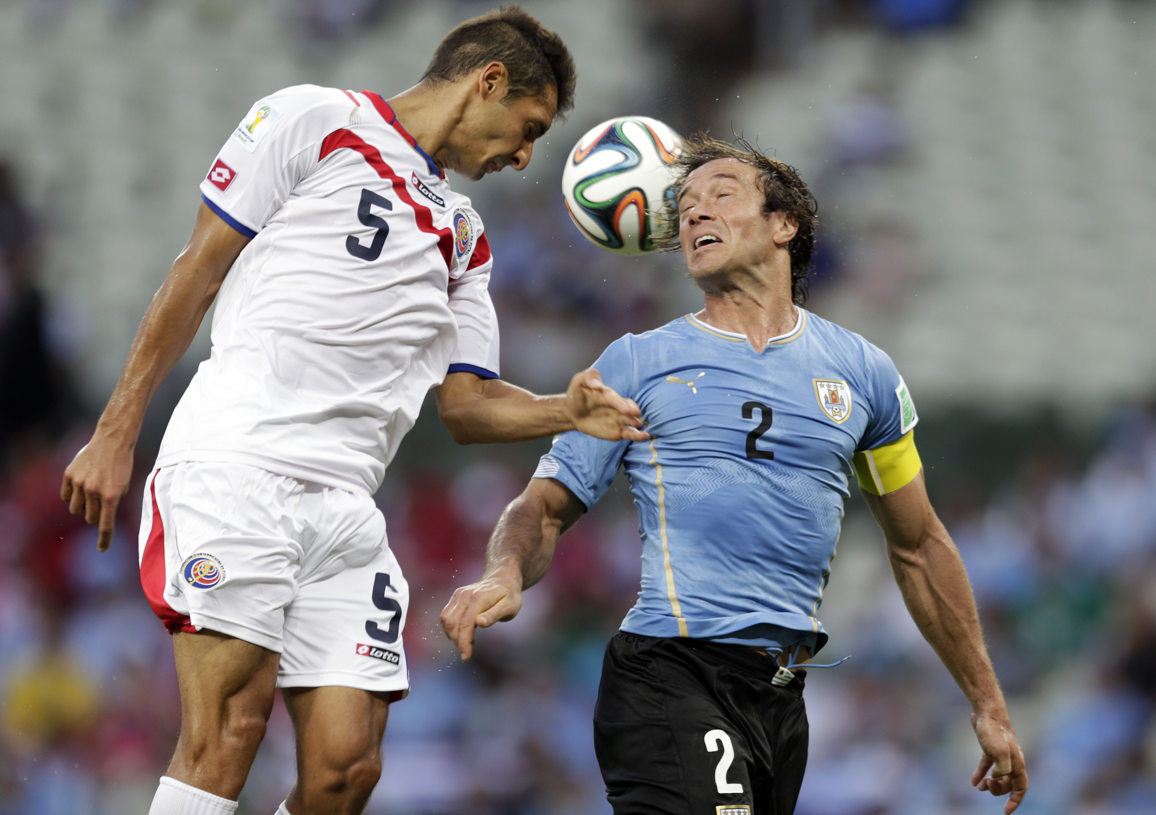 Uruguay captain Diego Lugano out of England game