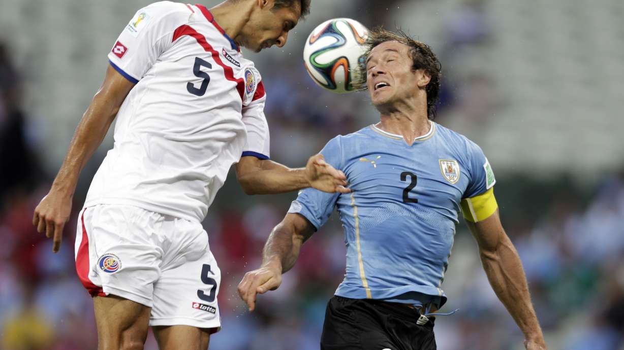 Uruguay captain Diego Lugano out of England game
