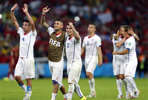 Mundial Brasil 2014 - 18 junio, España vs Chile