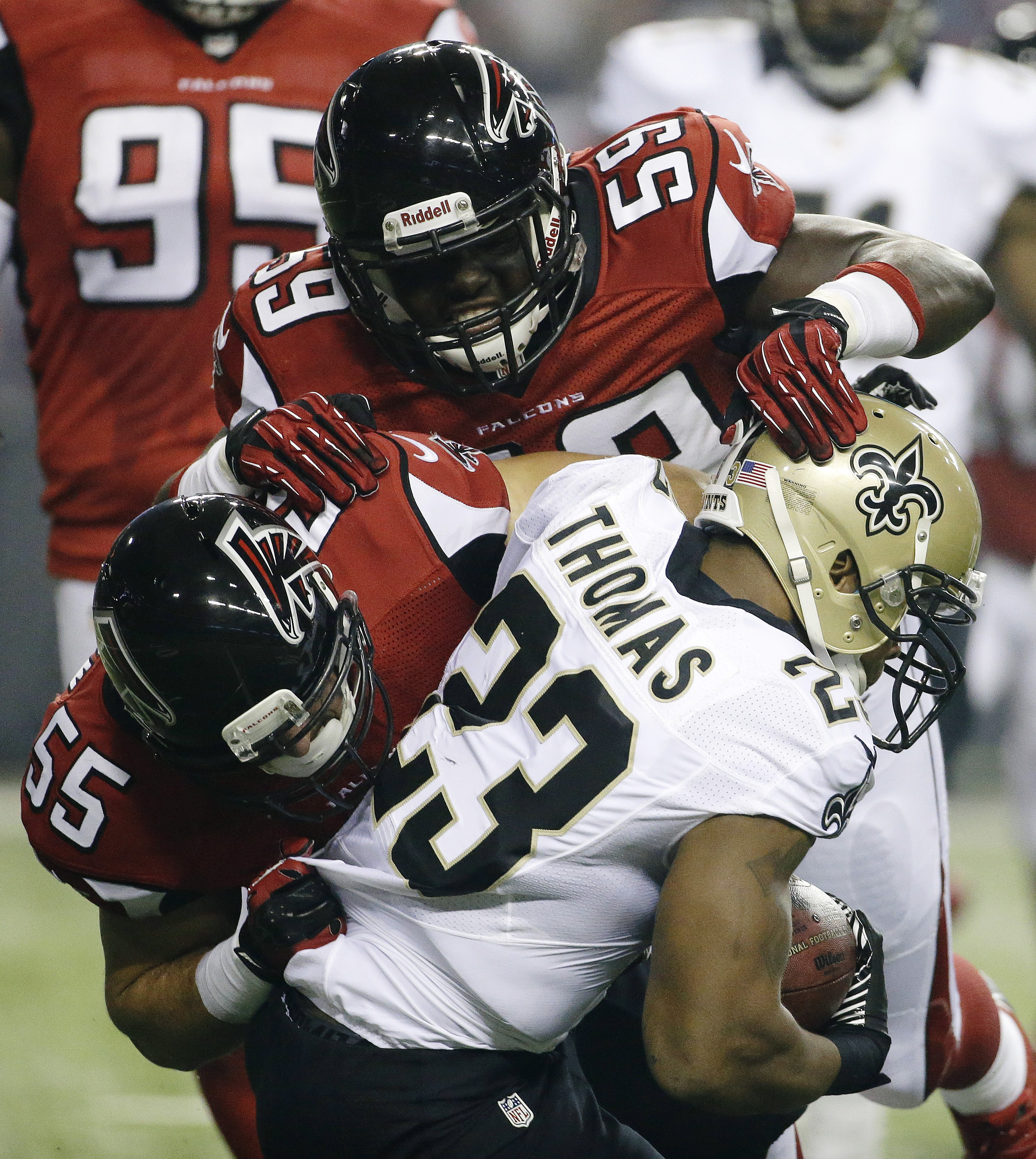 Weatherspoon's injury forces Falcons to adjust