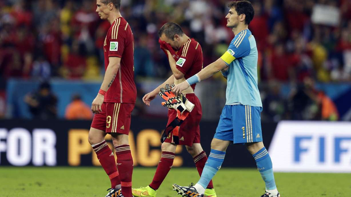 Spain 'not good enough' after early World Cup exit