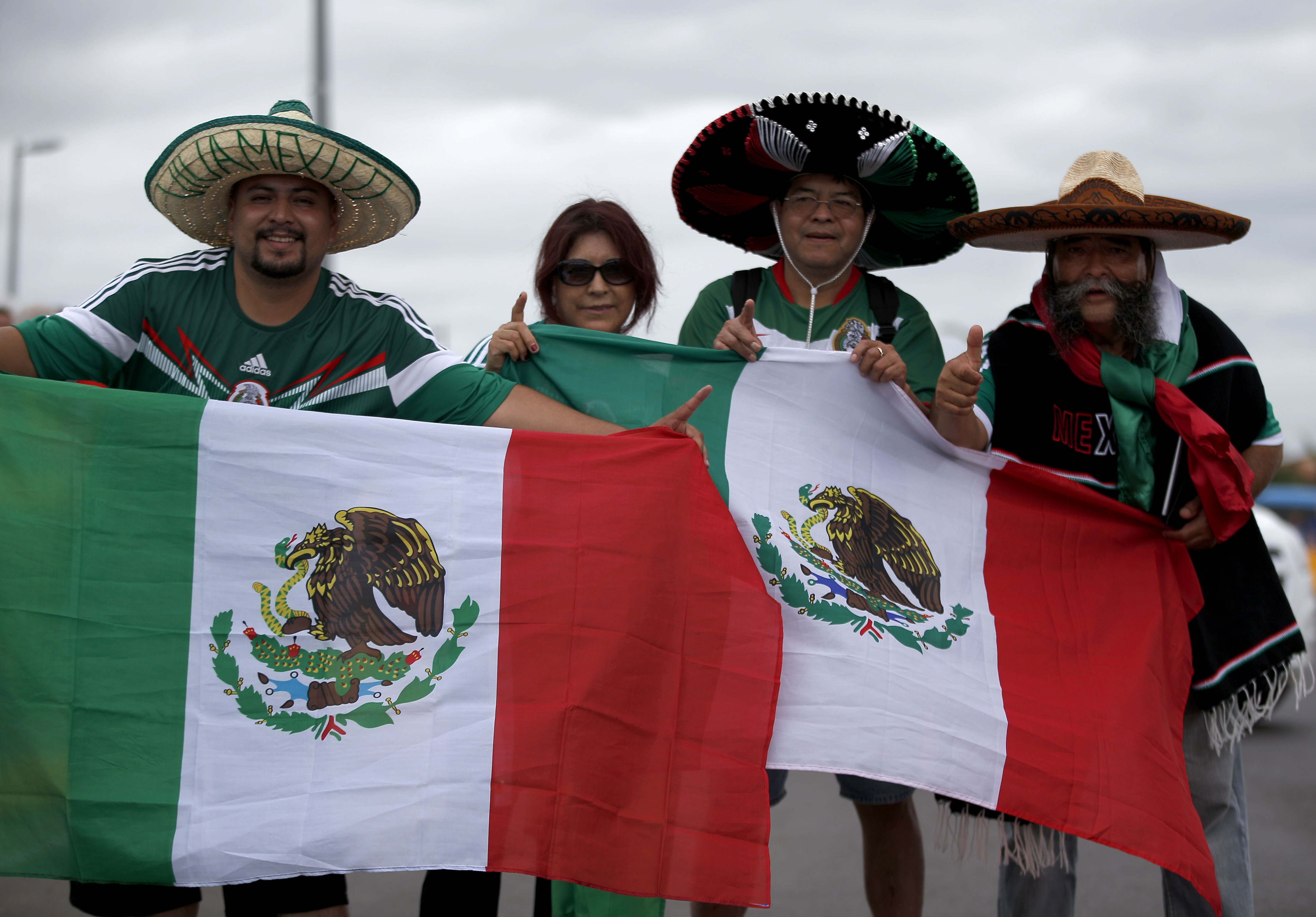 Many fans of Mexico at World Cup come from US