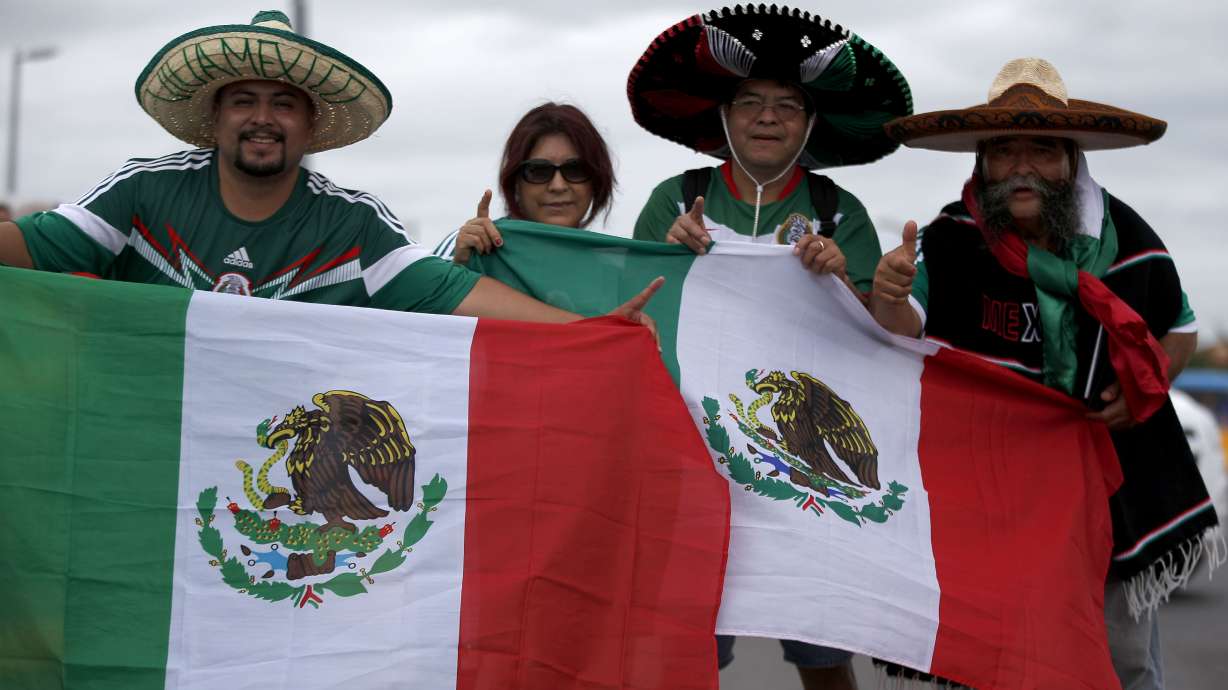 Many fans of Mexico at World Cup come from US