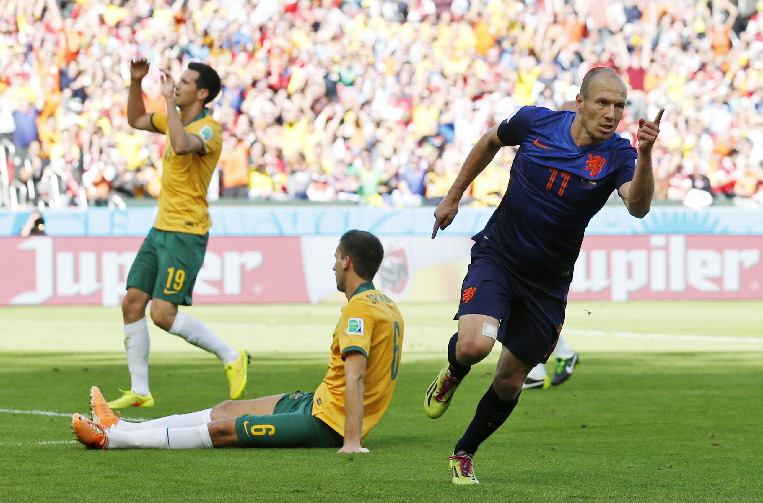 World Cup stars get creative in celebrating goals