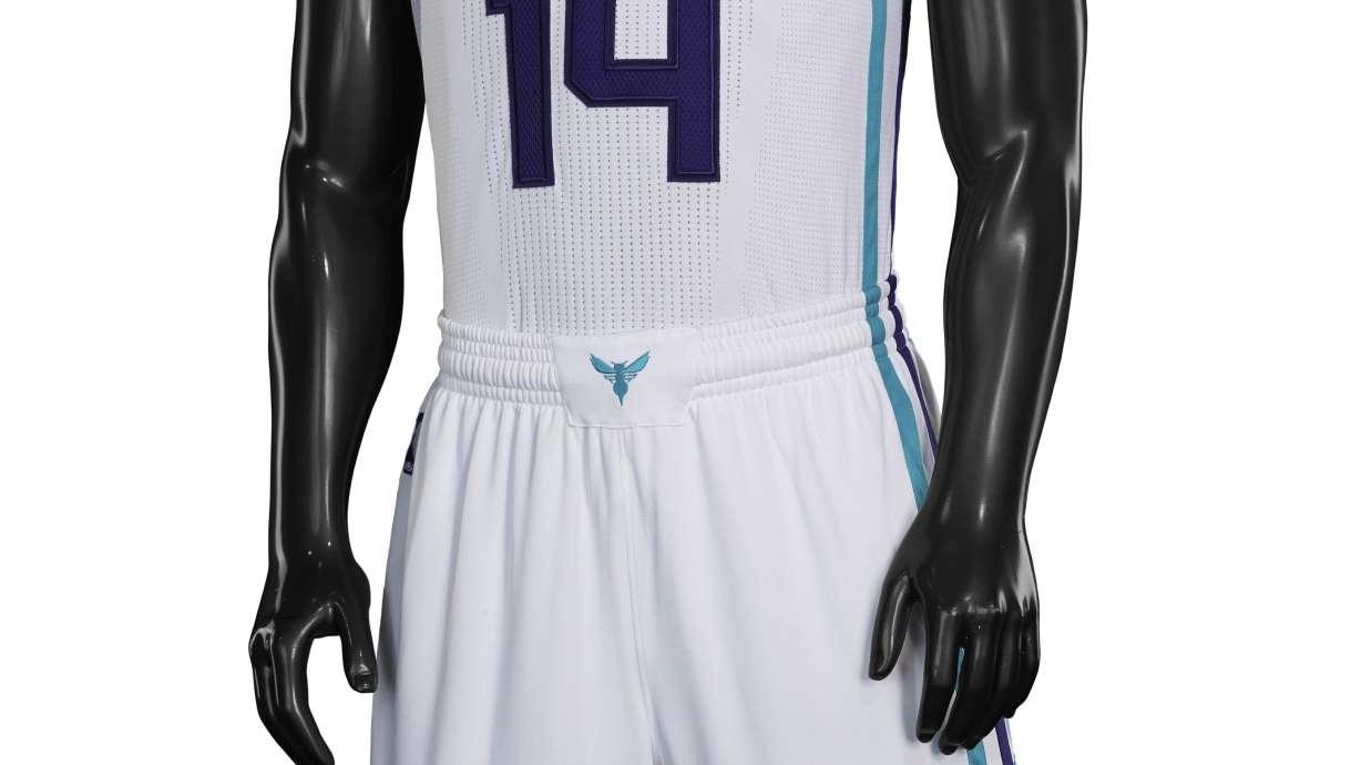 NBA's Hornets unveil 3 primary new uniforms