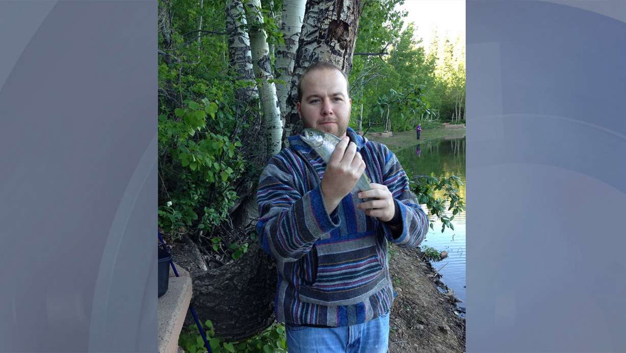 Woody Klemetson fishing at Payson Lake. Photo Credit: Bryce Jolley