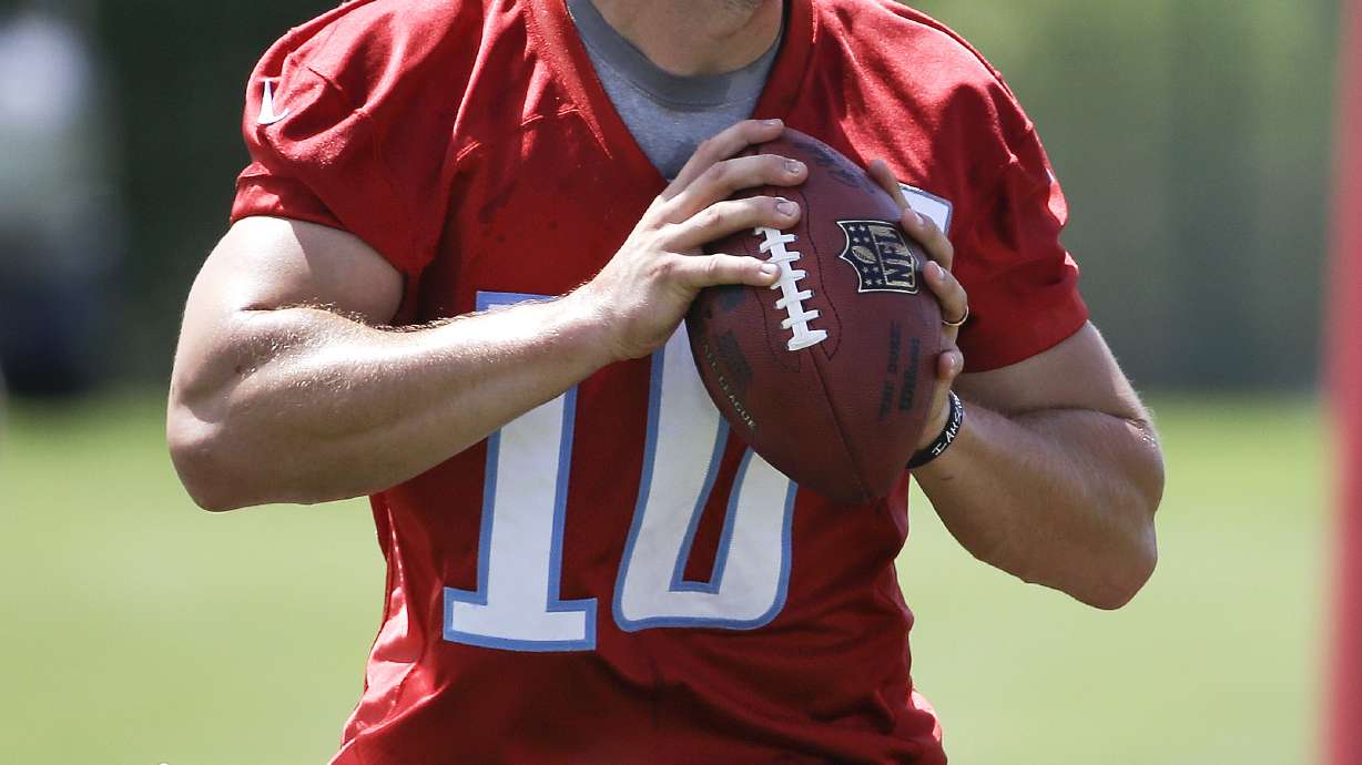 Coach happy with progress, Titans wrap offseason