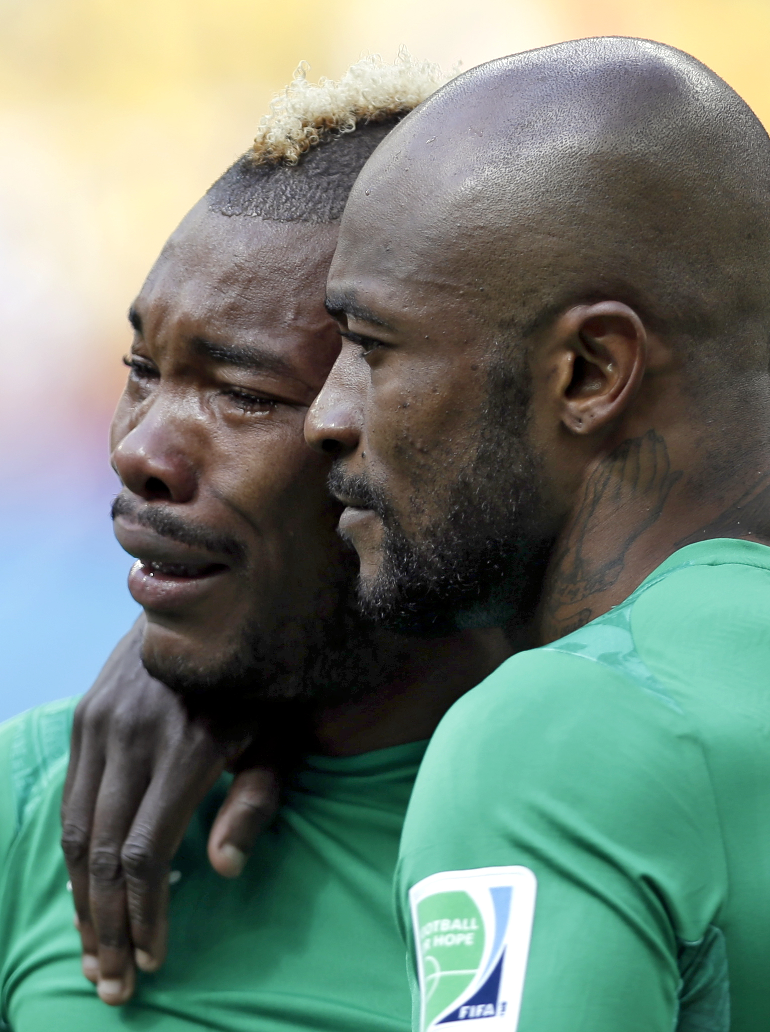Die's tears provide evocative World Cup image