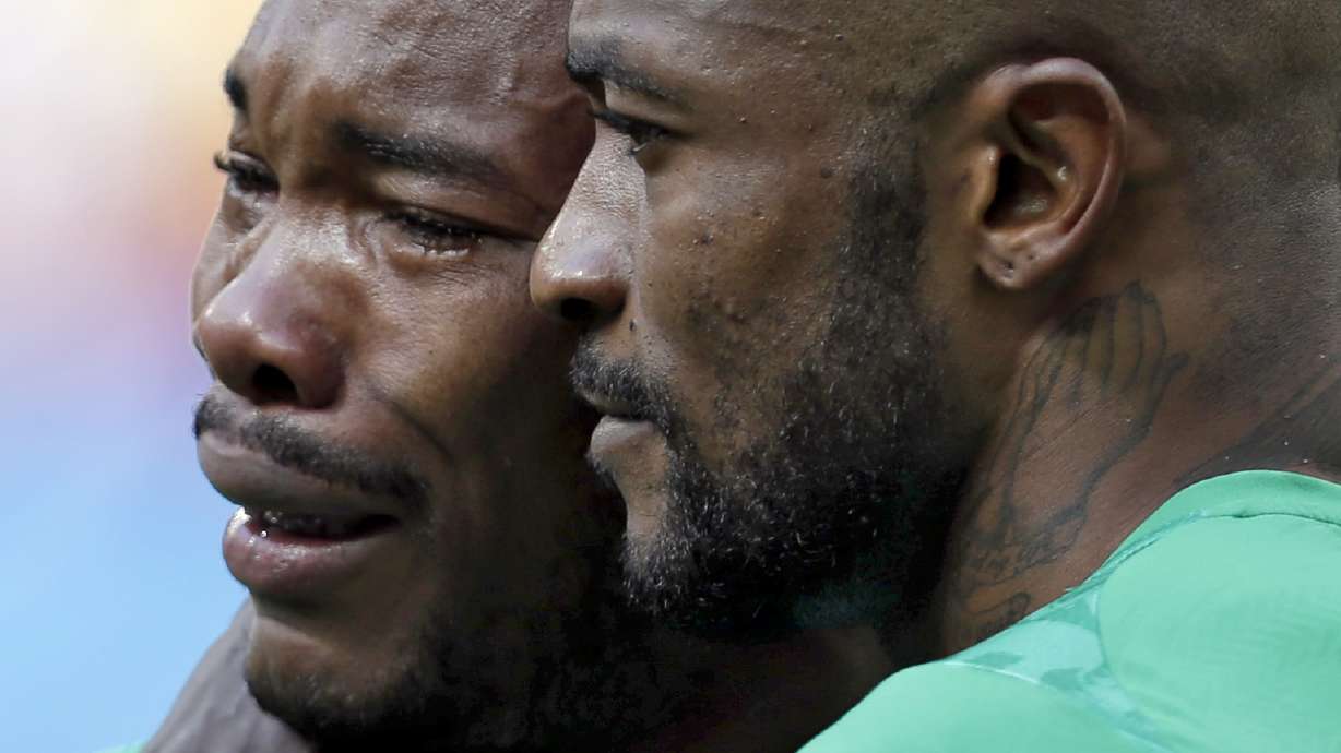 Die's tears provide evocative World Cup image