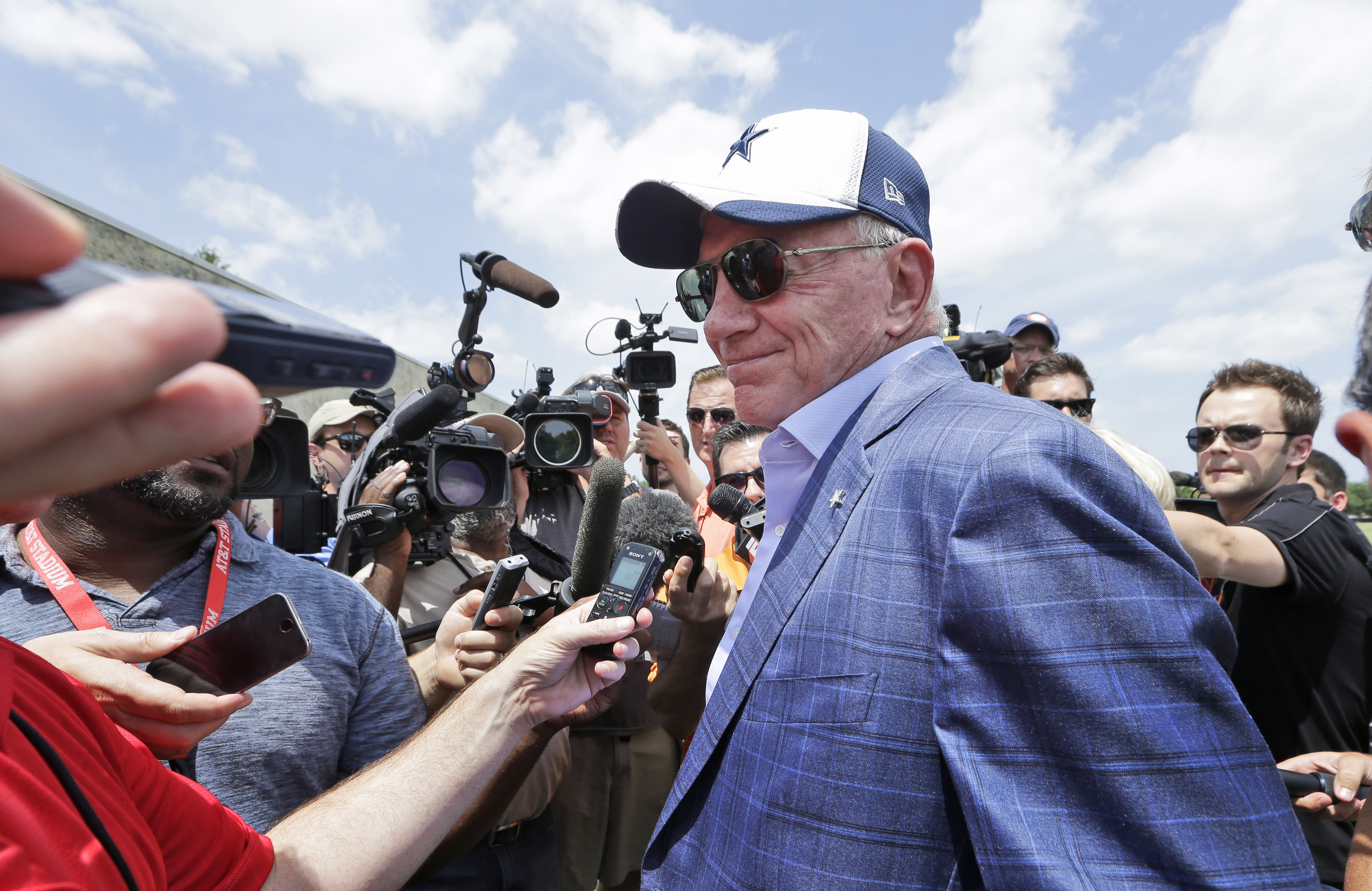 Jones: Cowboys better on D because can't get worse