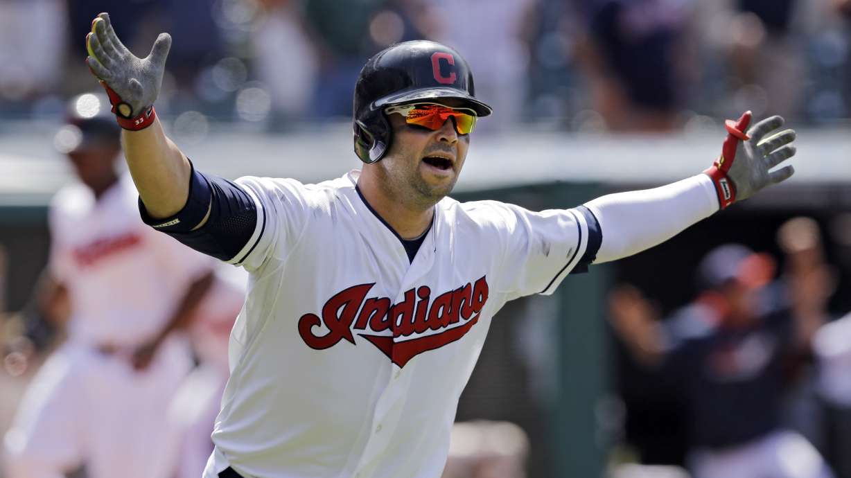 Frieri allows slam in 10th, Indians beat Angels