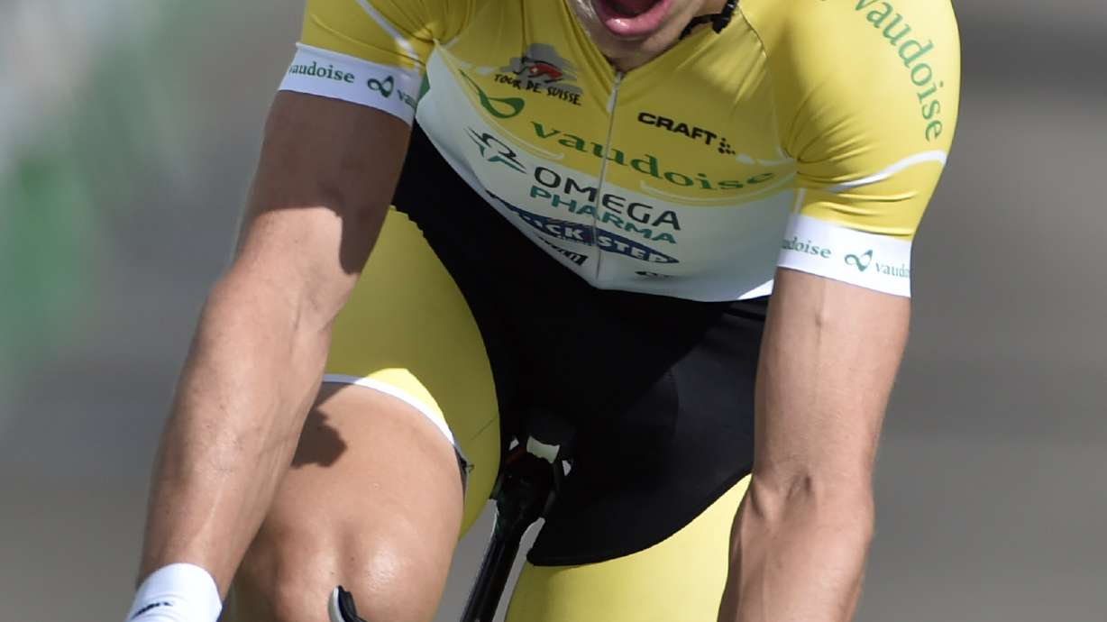 Martin extends overall lead at Tour de Suisse
