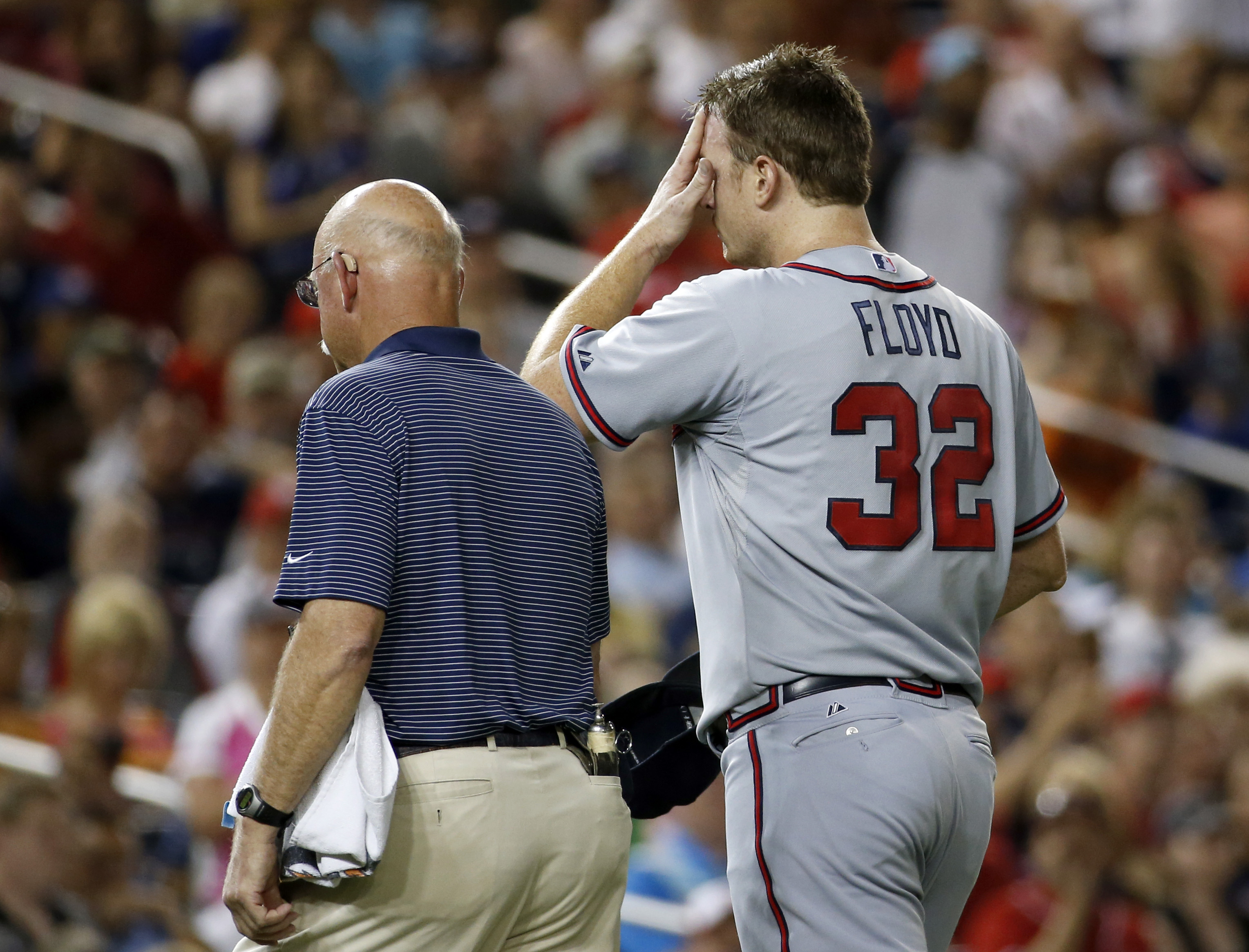 Wood to take Floyd's spot in Braves rotation